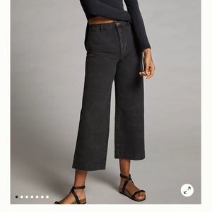 Anthropologie - Pilcro cropped wide leg pants